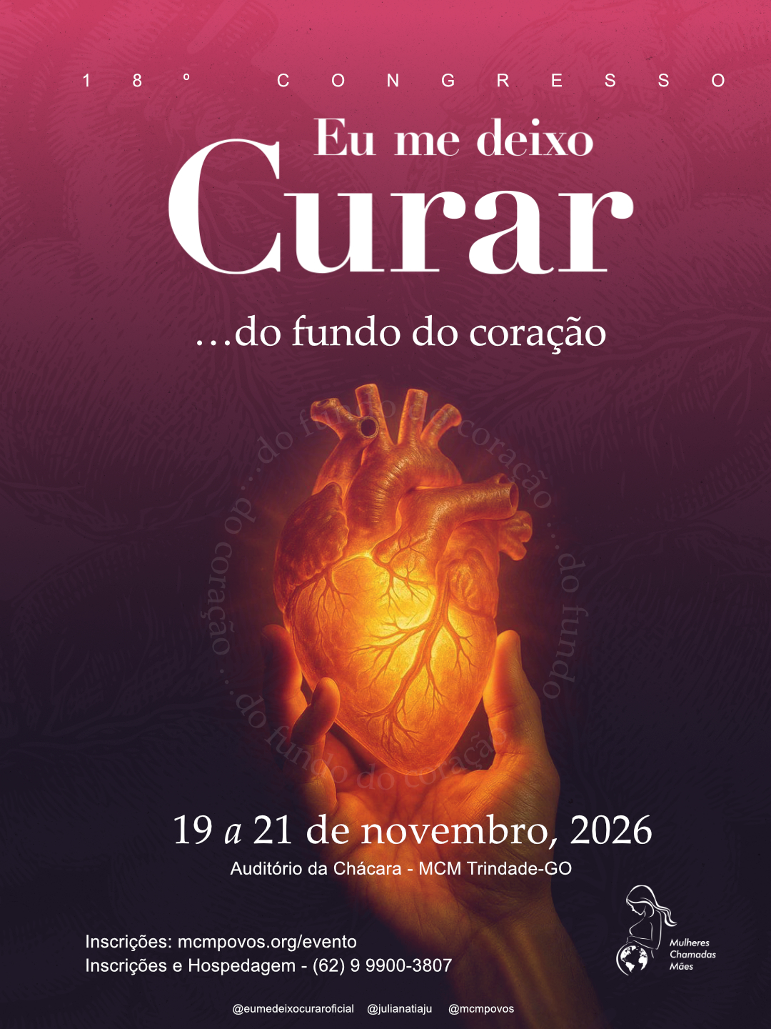 18º Congresso Eu Me Deixo Curar — do fundo do coração